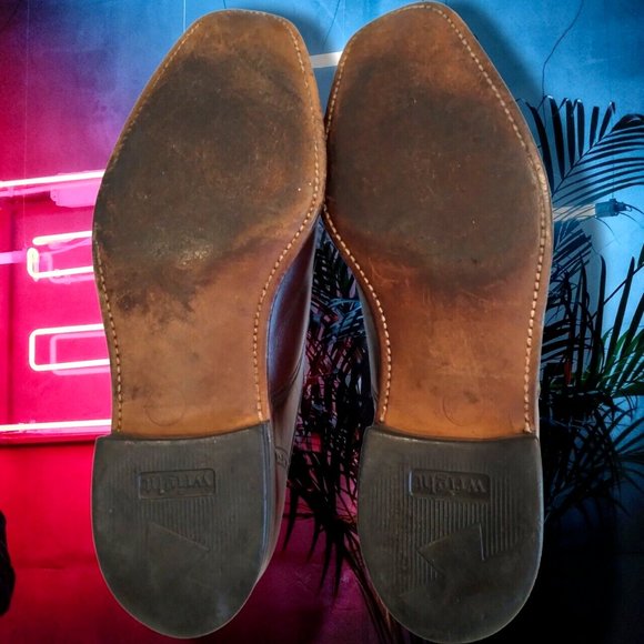 Breather Wright Arch Preserver‎ Brown Leather Oxford Shoes Size 10.5C USA - Picture 4 of 10